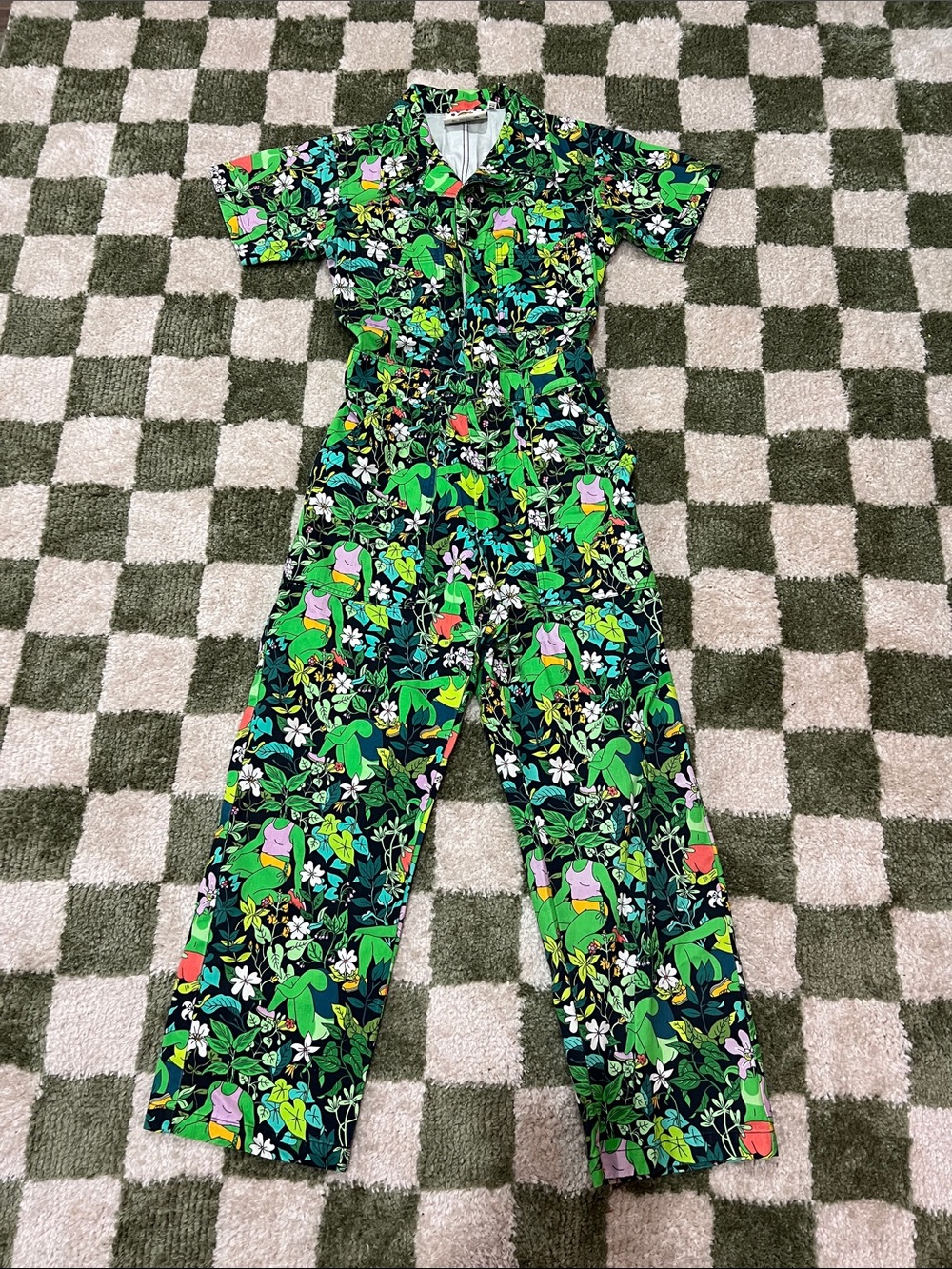 Lisa Hanawalt plant lady jumpsuit